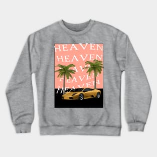 LAMBO HEAVEN PEACH Crewneck Sweatshirt